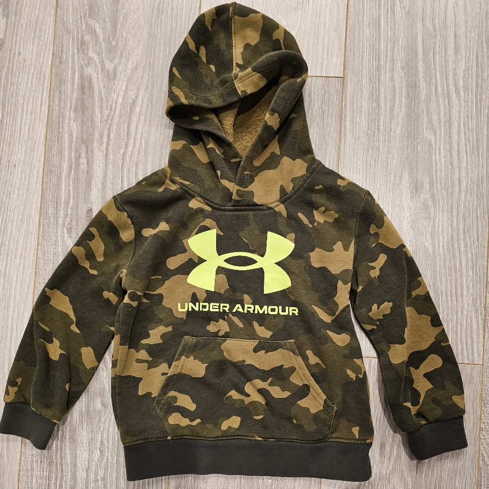 Under Armour camo toddler boy hoodie
